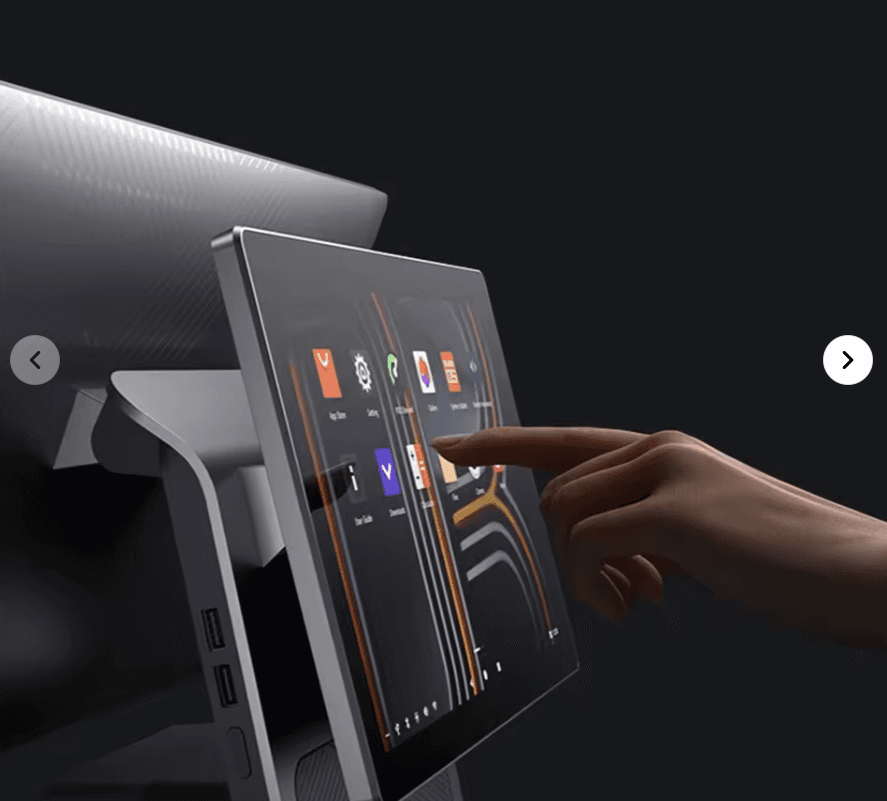 Vysion tafelkiosk met touchscreen